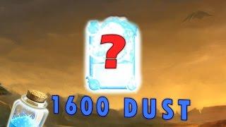 The Best Card to (not?) Craft for 1600 Dust in Hearthstone?