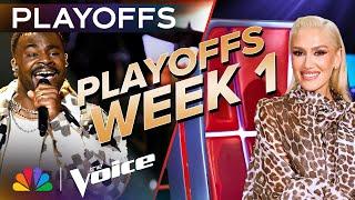 Extraordinary Performances from Team Gwen's Playoffs | The Voice | NBC