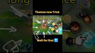 Thamuz New Trick Mobile legends #ml2b #tutorial #thamuz #shorts #mlbb