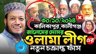 মুফতি আমির হামজা ওয়াজ। ৩০/১০/২৪-কালিকাপুর,কালীগঞ্জ। amir hamza  waz 2024। আমির হামজা ওয়াজ কালীগঞ্জ