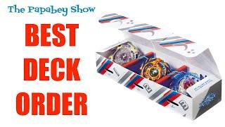 Best Deck Order - Optimize Beyblade Combos - Beyblade Burst GaTinko Gachi GT ベイブレードバーストガチンコ -Papabey