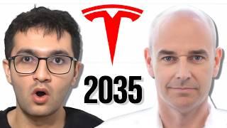 EXCLUSIVE: Tesla 2035 Stock Price Prediction With Cern Basher