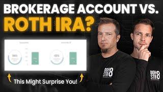 Retirement Planning: Brokerage Account vs. Roth IRA 