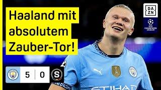 Haaland zaubert, City gnadenlos: Manchester City - Sparta Prag | UEFA Champions League | DAZN