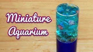 DIY Miniature Aquarium Fish Tank - How to Make Miniature Things