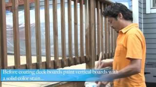 How to restore a wood deck