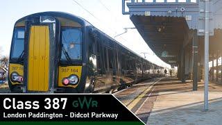 ⁴ᴷ Great Western Railway | Class 387 - London Paddington to Didcot Parkway