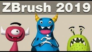 ZBrush 2019 - What's New and First Impressions