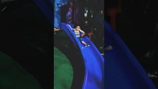 Mahaansh sliding by Daddy help #mahaansh #baby #viral #shorts #youtubeshorts