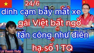 dính cạm bẫy mất xe ,gái Việt bất ngờ tấn công như điên hạ số 1 TQ