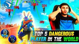 Top 5 Most Dangerous Player In World  | White444 Vs Raistar   Who Will Win??