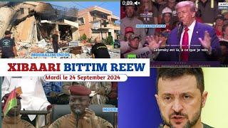 INFORMATION INTERNATIONAL SUR MOUHALIM INFO DU MARDI LE 24 SEPTEMBER 2024