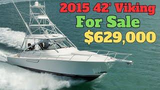 2015 Viking Yachts 42 Express Open With Tower For Sale With HMY Yachts