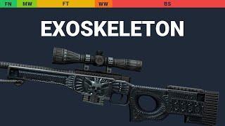 AWP Exoskeleton - Skin Float And Wear Preview