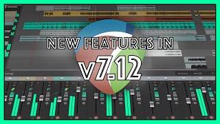 What's New in REAPER v 7.12 update - track lane masking; LUFS peaks display mode