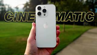 Best iPhone 16 Pro Settings for High Quality Video!