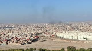 صورة بانورامية وجدة الحبيبة #جبال سيدي معافى# vue panoramique de la ville d'Oujda