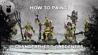 Contrast+ How to Paint: Grandfather's Gardeners