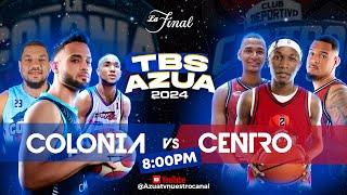 Club Colonia Vs. Club Centro -  Juego 6 | Serie Final TBS Azua 2024 (3-2) 