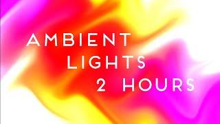 Ambient Wave Morphing Liquify Mood Lights (2 Hours/No Sound)