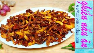 Nấm Rim Mắm Me | Món Chay Ít Dầu By Duyen's Kitchen | Ghiền nấu ăn