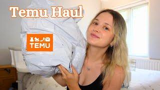 HUGE TEMU HAUL| mum of 6, uk haul, homeware 2024