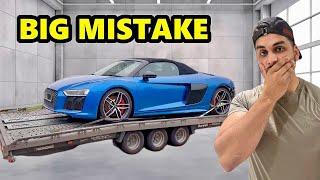 I BOUGHT A WRECKED AUDI R8 WITH A BIG PROBLEM - PART 3