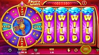 170K Super Win  Fruity Wheel  Jili Slot Games