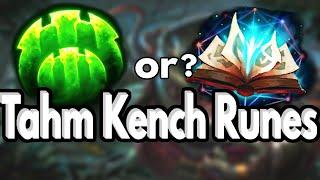 Tahm Kench Runes Season 10