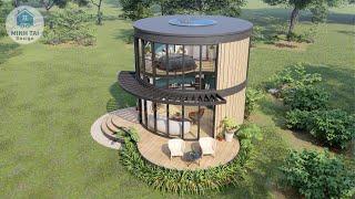 Small house design ideas - Round house - Minh Tai Design MTD61