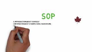 STATEMENT OF PURPOSE FOR CANADA(SOP)