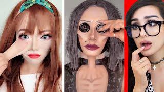 Crazy Halloween Tik Tok Makeup Transformations