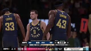 OKC Thunder vs Indiana Pacers Game 7 2025 NBA Finals 4th Quarter June 22,2025 2K Live