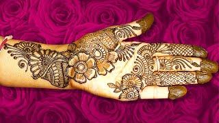 Simple & Stylish arabic beautiful front hand mehndi design #5 | Maan Creative Art