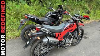 2024 Hero Xpulse 200 4V VS Honda CB200X Ride Comparison | Who's The Winner??