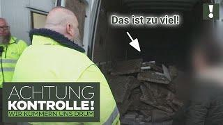 Großer ANDRANG am Wertstoffhof!  Bauschutt nur in KLEINEN Mengen erlaubt! | Achtung Kontrolle