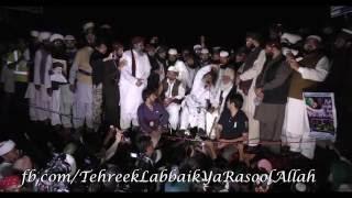 Shaikhul Hadees Allama Khadim hussain rivi sb Victory speech at D-Chowk on 31 march 2016