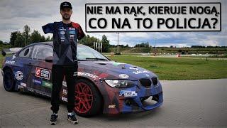 DRIFTER BEZ RĄK I JEGO 1000 KONI W BMW *Czy Bartek Ostałowski płaci mandaty? | DUŻY W MALUCHU EXTRA