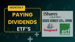 Monthly Paying Dividend ETFs | Passive Income