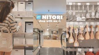 home shopping vlog • Singapore's First Nitori, Home Organisation, Kitchen and Household Items