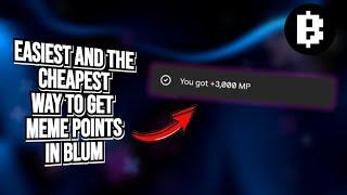 How To Get FREE Meme Points in Blum (technically)