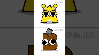 INJEF Sprunki Alphabet Lore AB(Simon VS Brud) #sprunki #incredibox #incrediboxsprunki