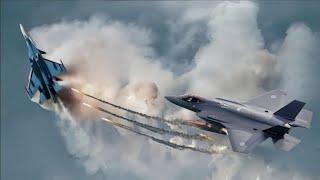 Shock the World! US F-35 And Russian SU-57 First Air Battle See What Happens!