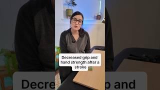 Simple Exercise For Decreased Grip and Hand Strength After Stroke #stroke #exercise #movement #grip