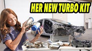 SURPRISING HER WITH A NEW TURBO KIT!