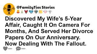 Discovered My Wife’s 5-Year Affair, Caught It On Camera For Months, And Served Her Divorce Papers...