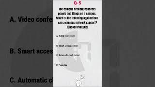 Huawei H19-101 MCQ | What Can a Campus Network Really Do? 