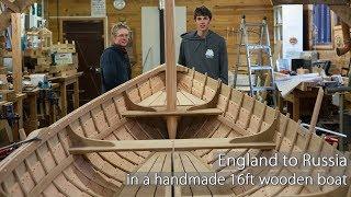England to Russia in a handmade 16ft wooden sailboat