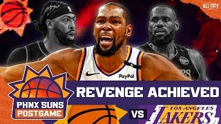 POSTGAME: Durant, Booker & Suns FLIP The Script On LeBron, Lakers In MASSIVE Comeback