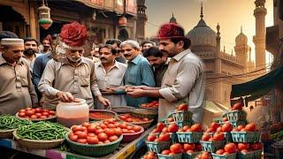 PESHAWAR MOST FAMOUS TOMATO CHUTNEY | OLD MAN SELLING AMAZING TOMATO CHUTNEY | PAKISTANI KHANY |